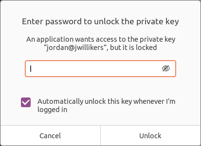 Save the Password for Your SSH Key on Ubuntu